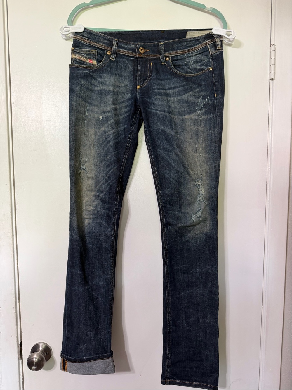 Diesel Brand Dark Blue Denim Jeans